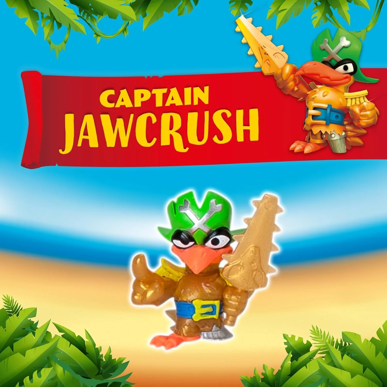 Набір Piratix Crazy Jungle Crocodile King Croc, фото №4 Набір Piratix Crazy Jungle Crocodile King Croc, фото №4