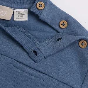 Толстовка Chicco с круглым вырезом для мальчиков synthetic.ua - Фото 1