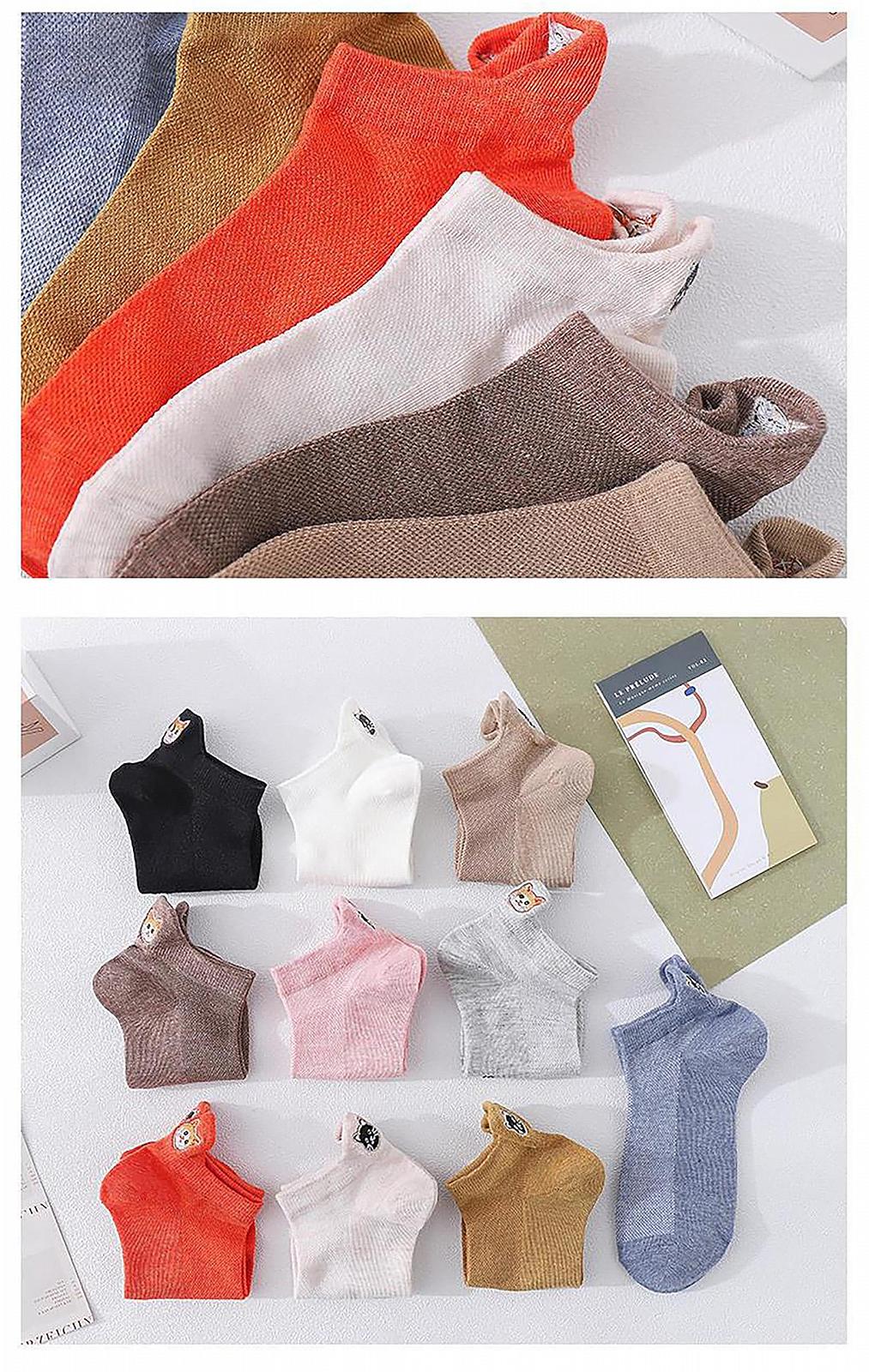 Шкарпетки Бавовна для Жінок, 10 пар, EU 35-40, фото №5