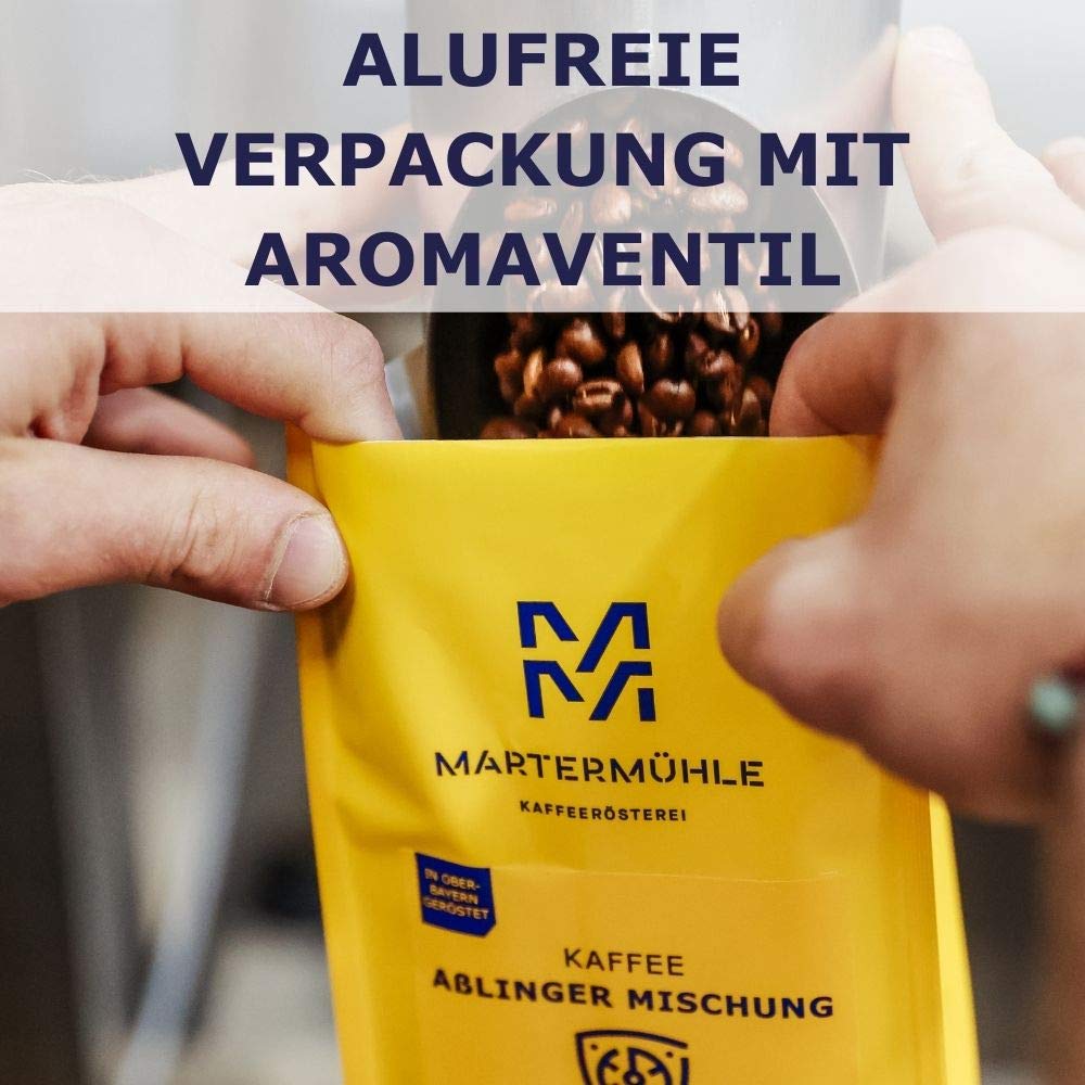 Зернова Кава Martermühle Crema Espresso 500 г, аромати: темне какао, лісовий горіх, низька кислотність, фото №2