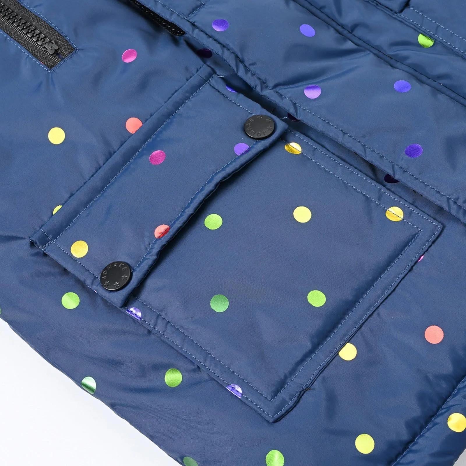 Зимова куртка для дівчат, утеплена тепла пухова куртка, фото №3