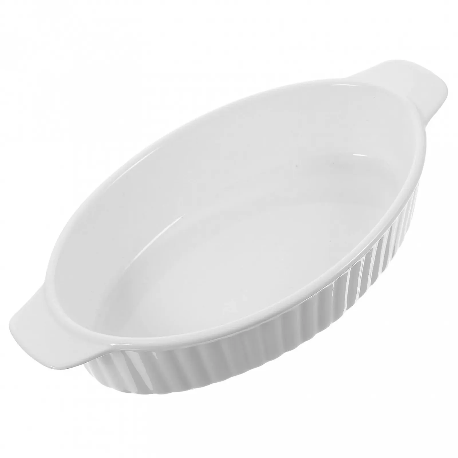 Форма для запекания Ipetboom керамическая овальная с двумя ручками жаропрочная, фото №1 Форма для запекания Ipetboom керамическая овальная с двумя ручками жаропрочная, фото №1