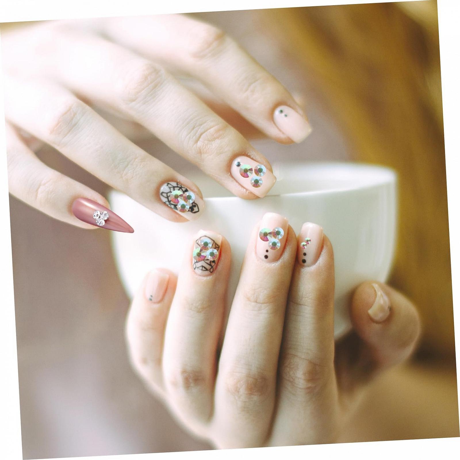 Стрази для DIY прикрас для нігтів, високоякісні, фото №4