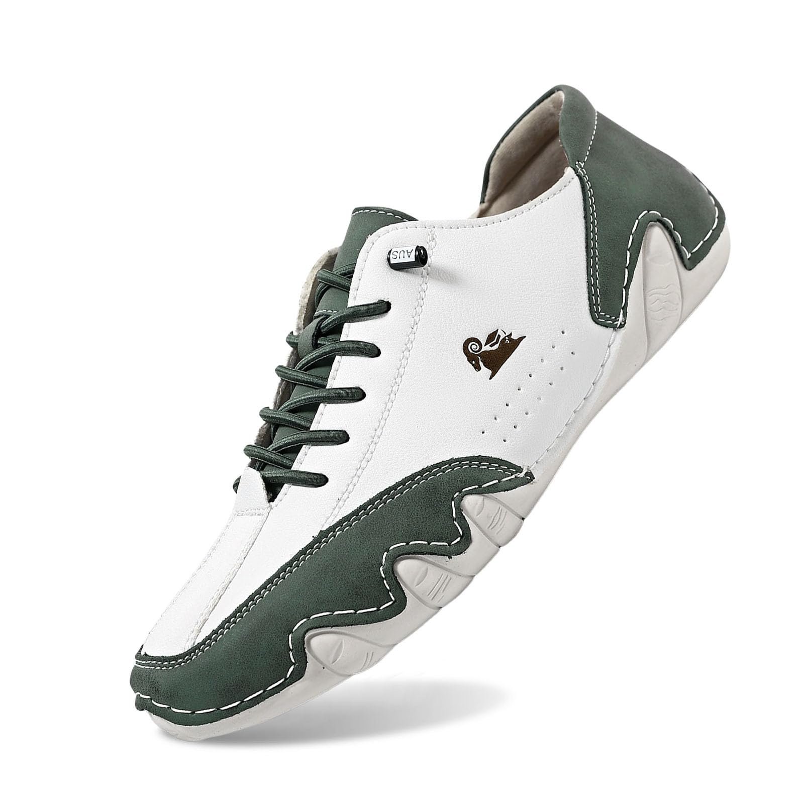 Черевики Barefoot из кожи Alpaca Высокие Cowboy Boots для мужчин и женщин, Итальянская мода, Водонепроницаемые Тренировочные черевики Barefoot, Обувь для лодки, Унисекс, Цвет хаки, Размер 34-50 EU, фото №1