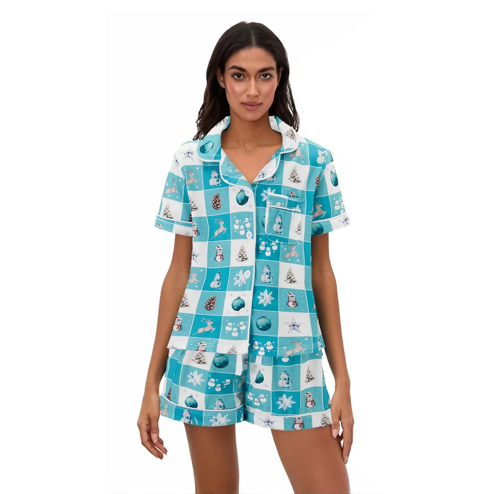 Різдвяна піжама Acrawnni, комплект, фото №5