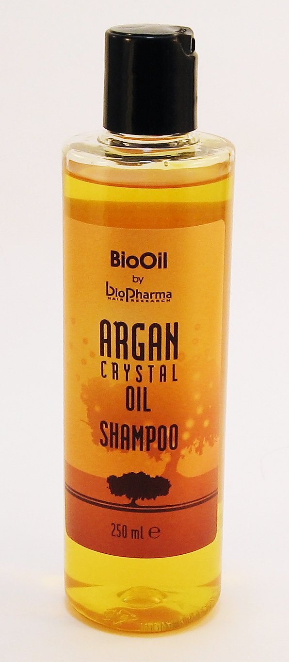 Шампунь Biop Harma Argan Crystal для сухих и поврежденных волос 250 мл, фото №2