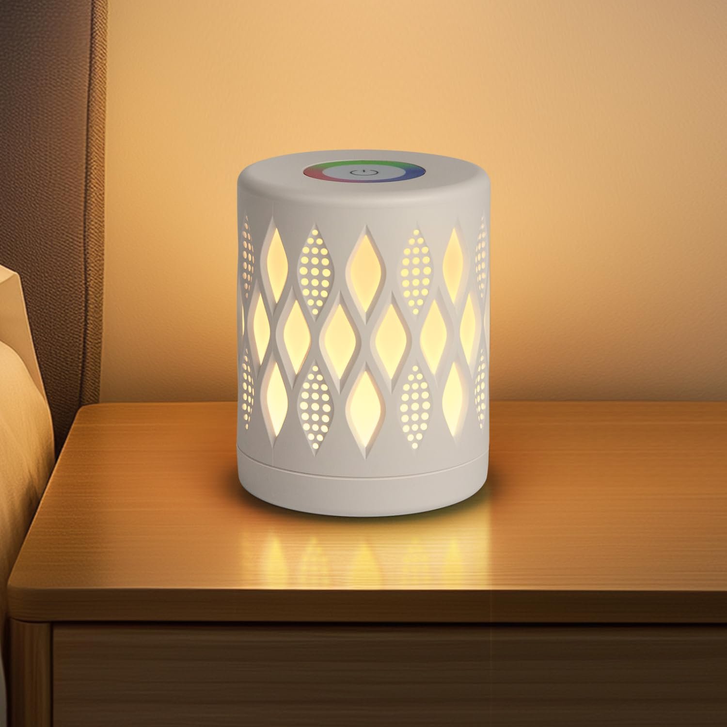 Настільна лампа Aigostar LED сенсорна 256 RGB кольорів Warm White бездротова USB акумуляторна, фото №9