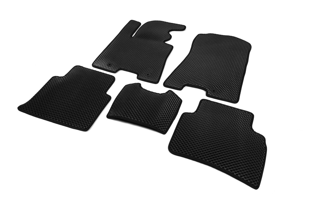 Коврики EVA черные для Kia Sportage 2021-2024 гг, фото №1