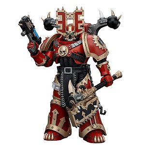 Фигурка JOYTOY Warhammer 40K World Eaters Khorne Berzerker 4 1/18 - Фото 1