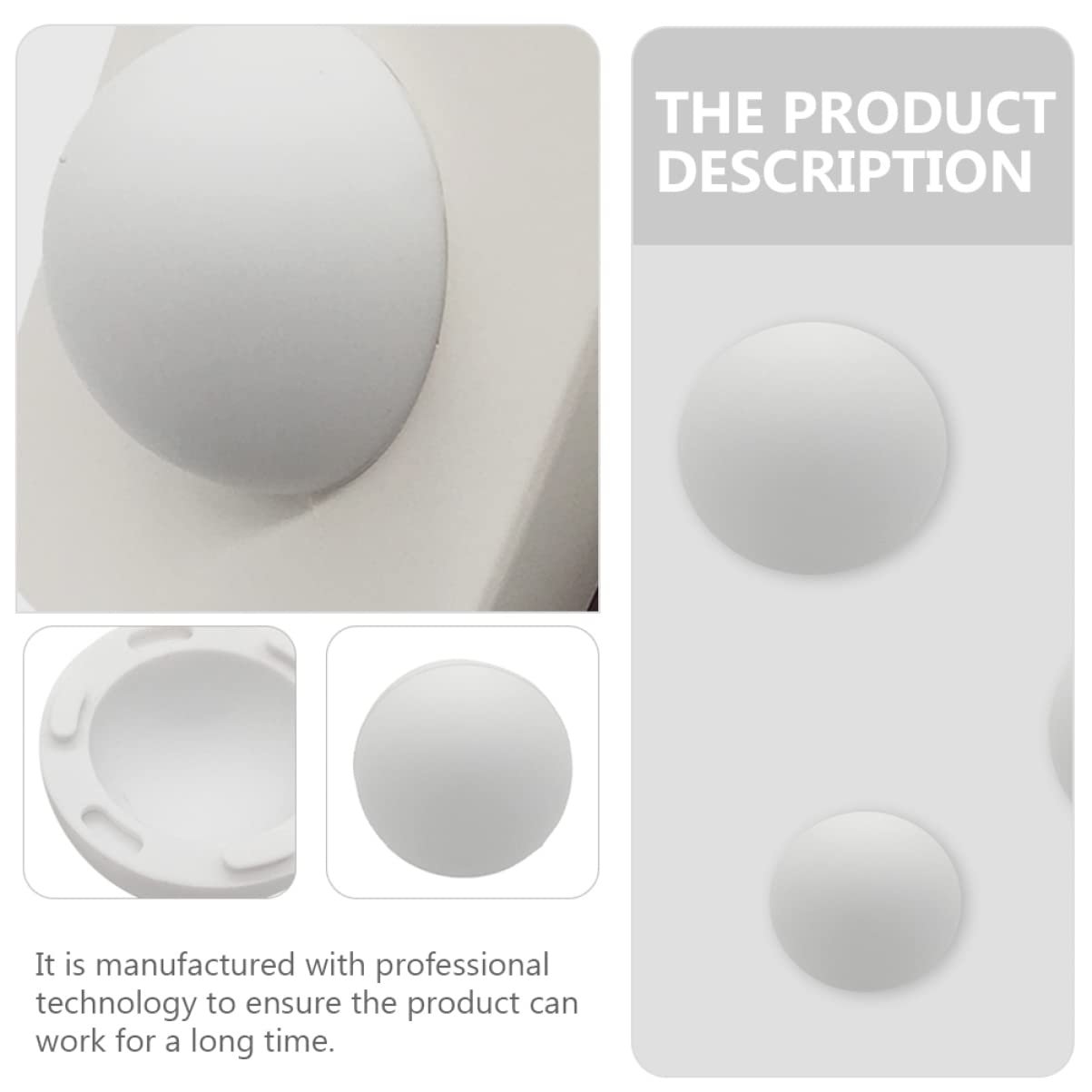 Підставка для ноутбука GALPADA 4 шт., кулькова форма, силіконові ніжки для ноутбука, охолоджуюча, фото №6