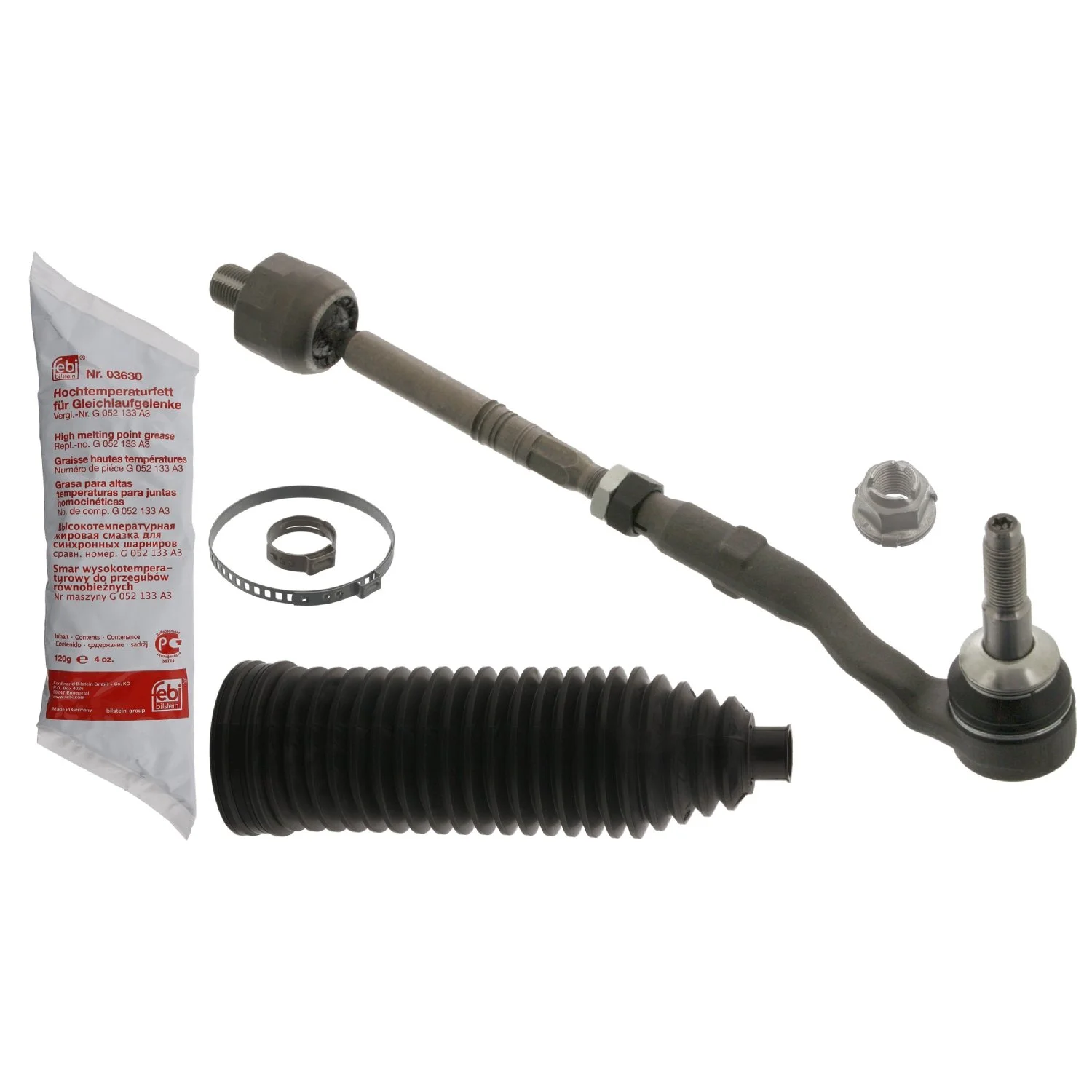 Тяга рульова FEBI BILSTEIN ProKit 40092 для BMW передня вісь праворуч, фото №1