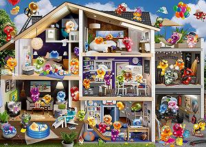 Пазл Ravensburger Funny Gelinis 12000341 2 x 1000 элементов synthetic.ua - Фото 1