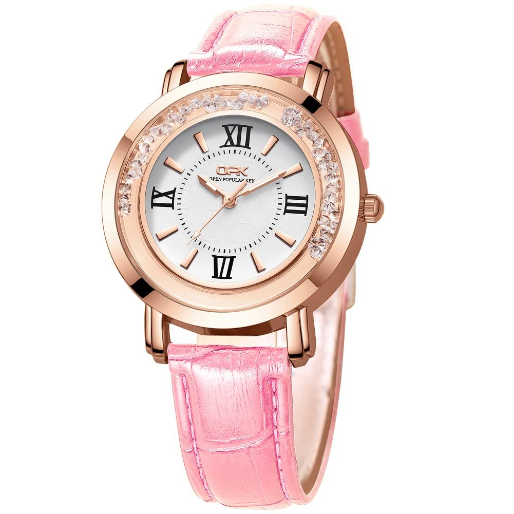 Жіночий наручний годинник Basfur Fe-Montre-023-04 Рожевий, фото №1