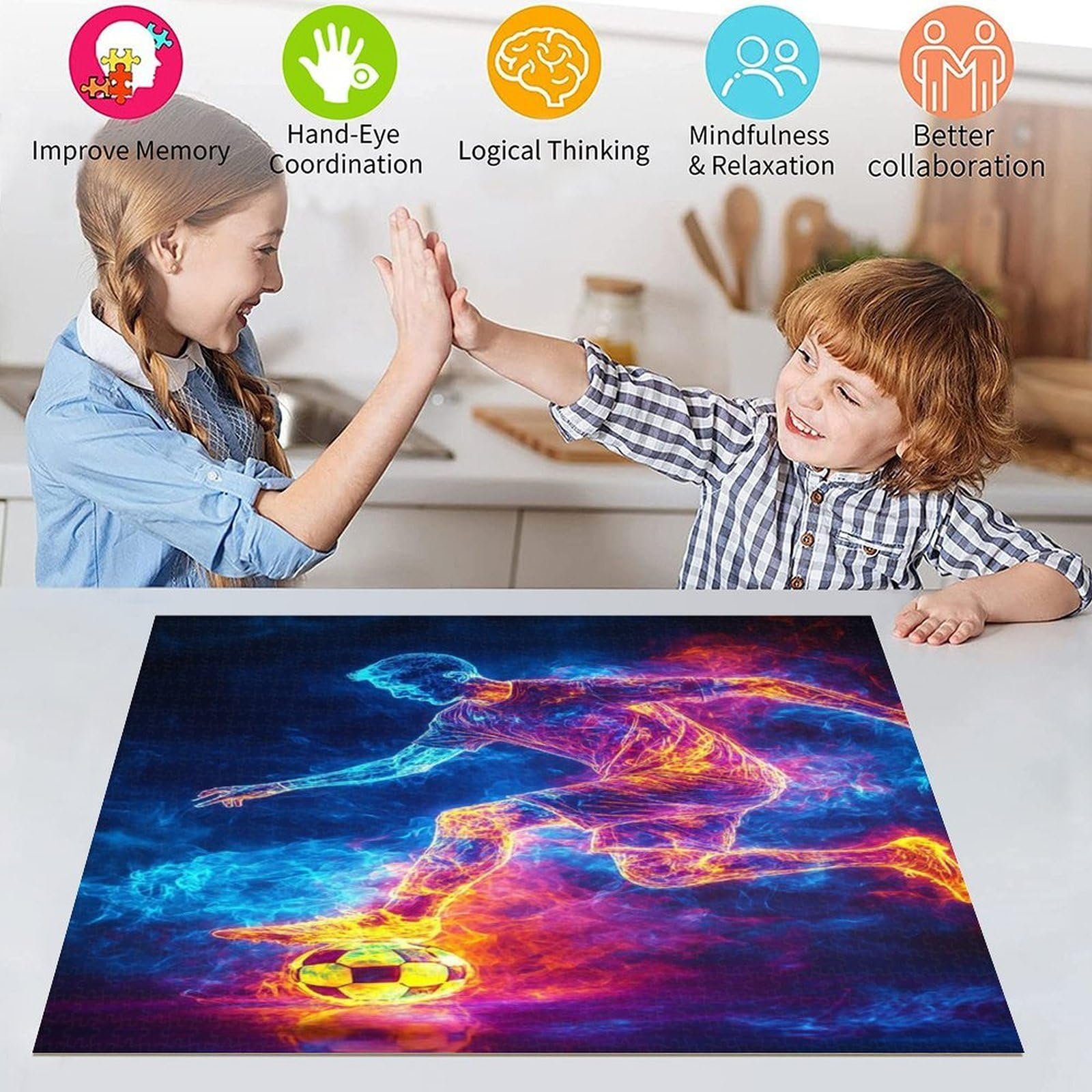 Пазл Football Sports 1000/2000 елементів 50 x 75 см, фото №3