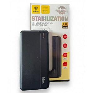 Power bank на два выхода 20000 mAh INKAX PB-03A Черный - Фото 1