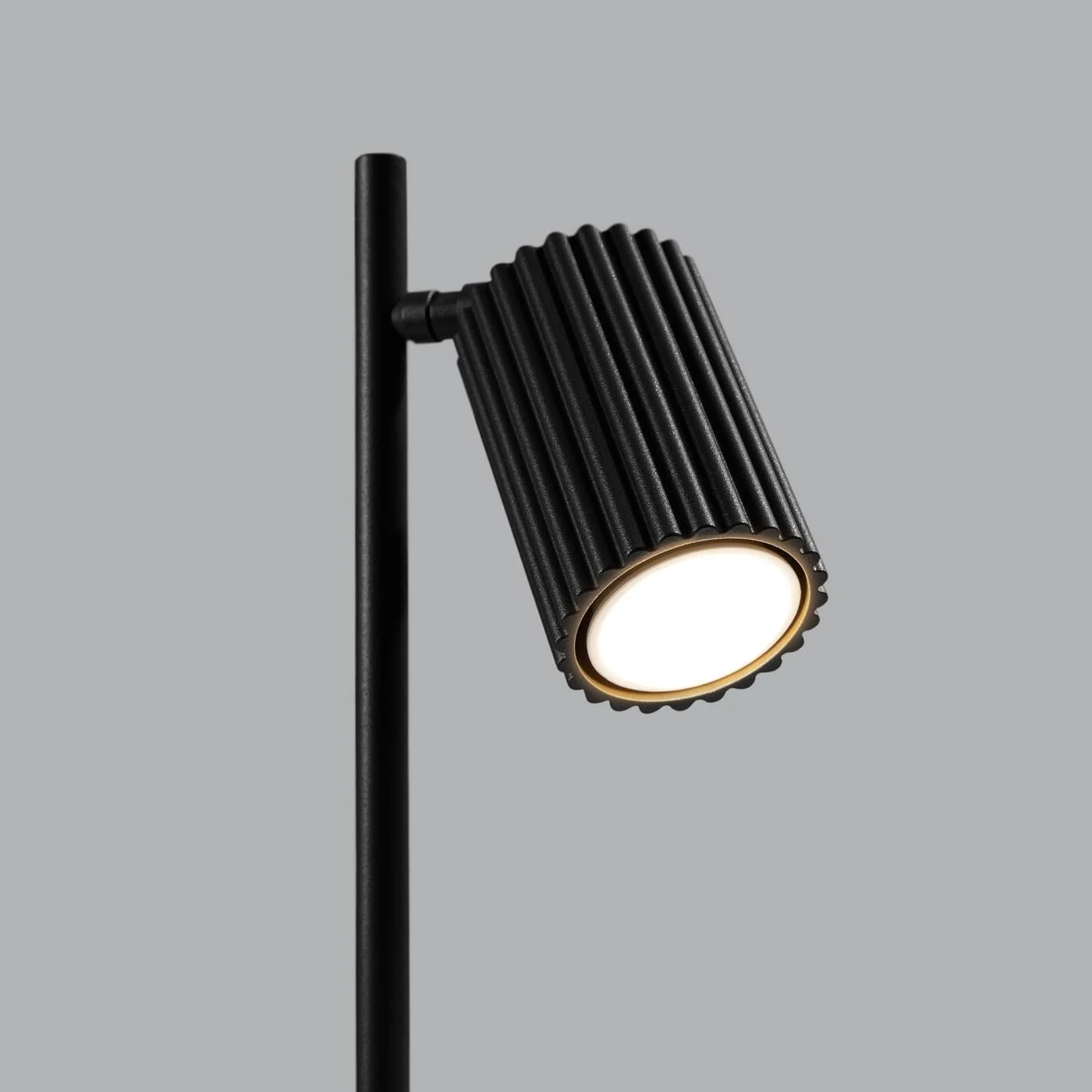 Настільна лампа SOLLUX lighting Алюмінієва 14.5 x 19.5 x 43 см Вугільно-чорна, фото №6