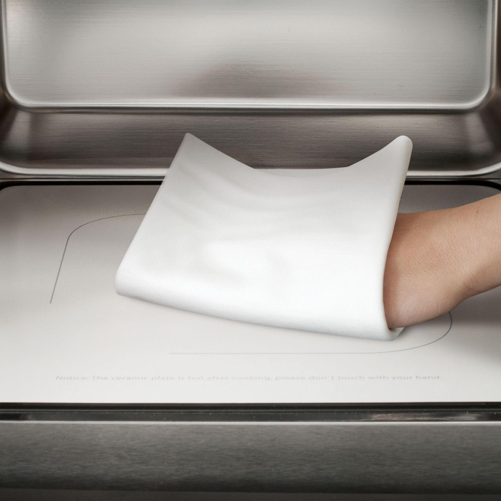 Мікрохвильова піч Caso MCG30 Ceramic Chef 3-в-1 900 Вт 30 л Срібляста, фото №4 Мікрохвильова піч Caso MCG30 Ceramic Chef 3-в-1 900 Вт 30 л Срібляста, фото №4