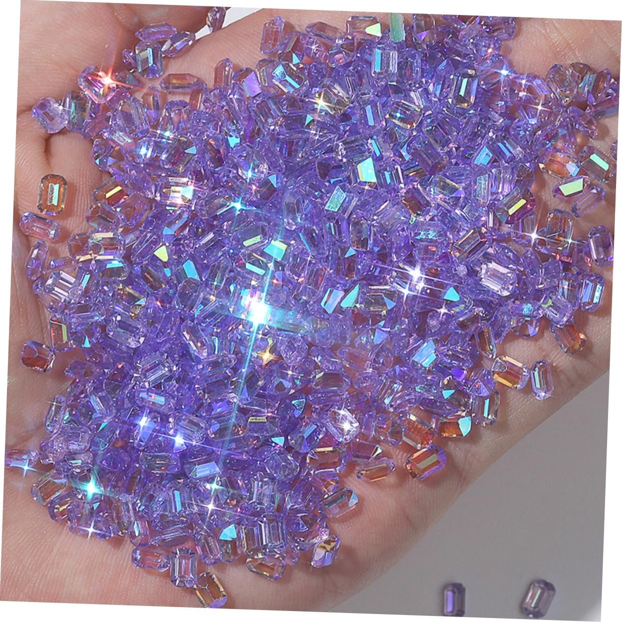 Аксессуары для ногтей FOMIYES 2 коробки Цветные стразы для ногтей Украшения для ногтей Аксессуары для ногтей Драгоценности для ногтей Стразы Хрустальный набор страз для ногтей, фото №5