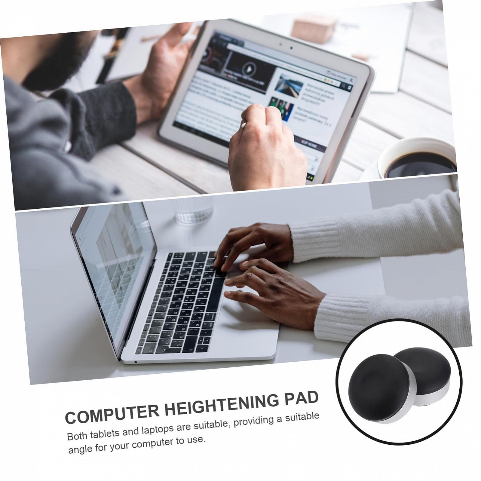 Подставка для ноутбука Портативная Подъем ноутбука Для лучшей циркуляции воздуха Нескользящая основа Эргономичный наклон Для комфорта рук, фото №6