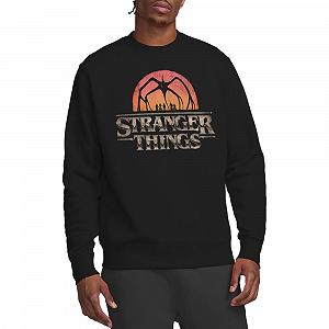 Світшот Stranger Things Unisex Stranger Things Sunset Logo, Чорний (1 шт) - Фото 1