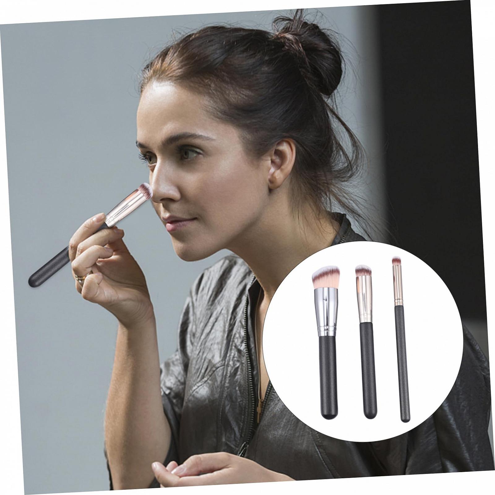 Набор Кистей Angoily 24 Stk Pro Concealer Augenaufheller Concealer Черный, фото №2