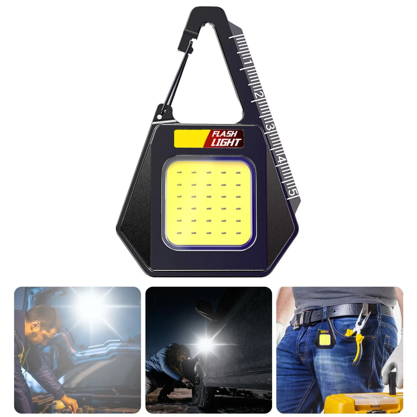 Ручний ліхтарик для надзвичайних ситуацій Camping LED Pocket Lamp Work Bright для кемпінгу, риболовлі, прогулянок, багатофункціональний ручний для надзвичайних ситуацій, фото №2