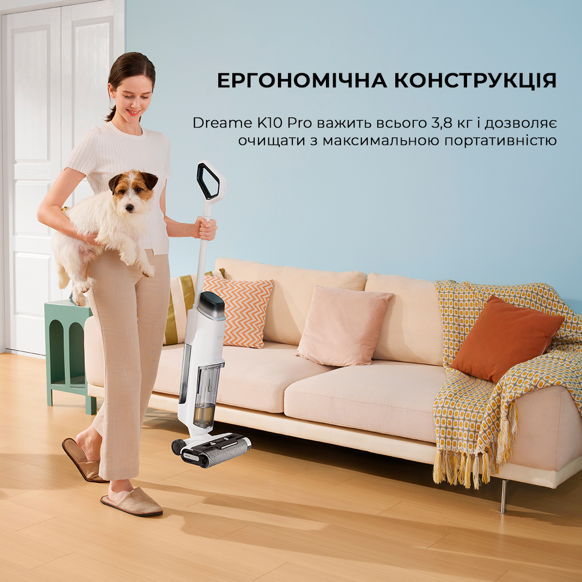 Миючий пилосос Dreame Mova K10 Pro, фото №5