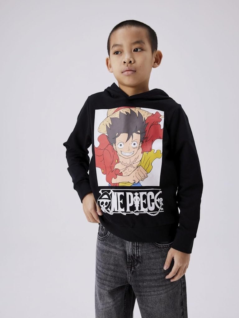 Толстовка NAME IT Jungen Nkmjeph Onepiece Sweat Wh Bru Noos Vde, фото №2