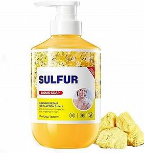 Гель для душу Sulfur Body Wash Cleaning Repair Multi-Action 3-в-1 - Фото 1
