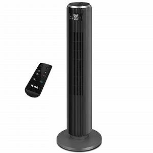 Вентилятор колонний LEVOIT 92 см, 3 режими, 5 швидкостей, Oscillation 90°, таймер 12 годин, LED-дисплей, темно-сірий - Фото 1