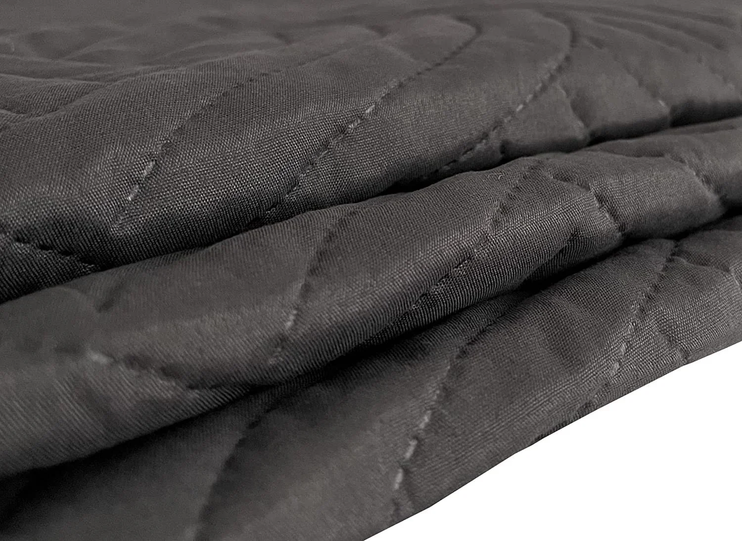 Покривало на ліжко one-home Однотонне 220 x 240 см Антрацит, фото №2