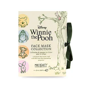 Тканинна маска для обличчя MAD BEAUTY Disney Winnie the Pooh Collection, Кокос, Персик, Мед і Маракуя synthetic.ua - Фото 1