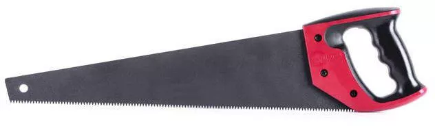 Ножовка по дереву Intertool 450 мм тройная заточка 7T х 1 с тефлоновым покрытием, фото №3