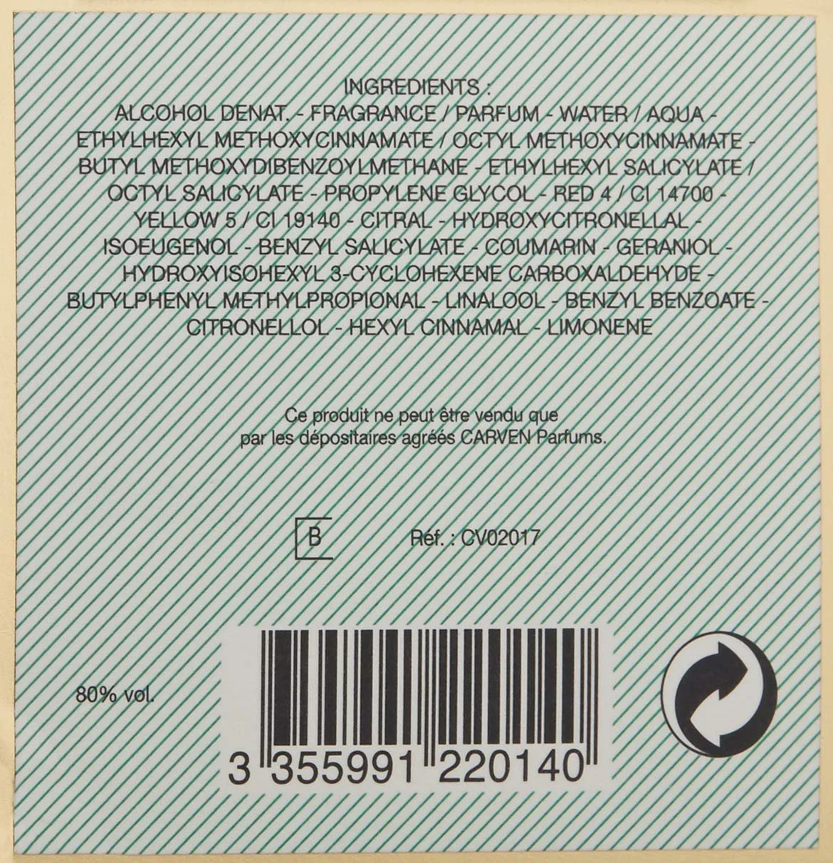 Парфумована вода Carven Le Parfum 100 мл, фото №6