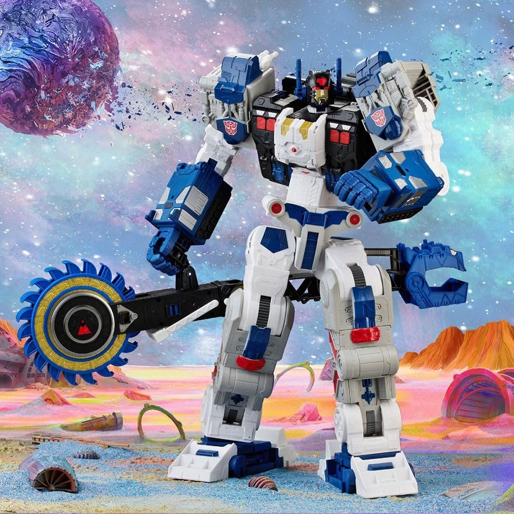 Фигурка Transformers Legacy Series Titan Cybertron Universe Metroplex, 55,5 см, фото №6