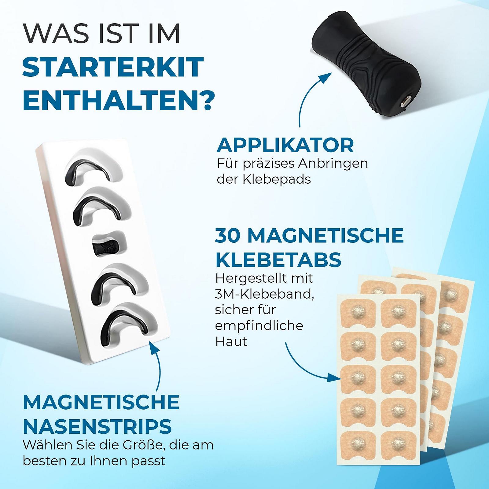 Магнітні назальні пластирі від хропіння (стартовий набір на 15 днів), фото №6