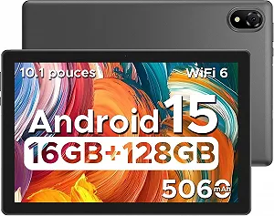 Планшет 10.1" Doogee U10 4+12/128Gb 4 ядра Android 15 5060 mAh Сірий - Фото 1