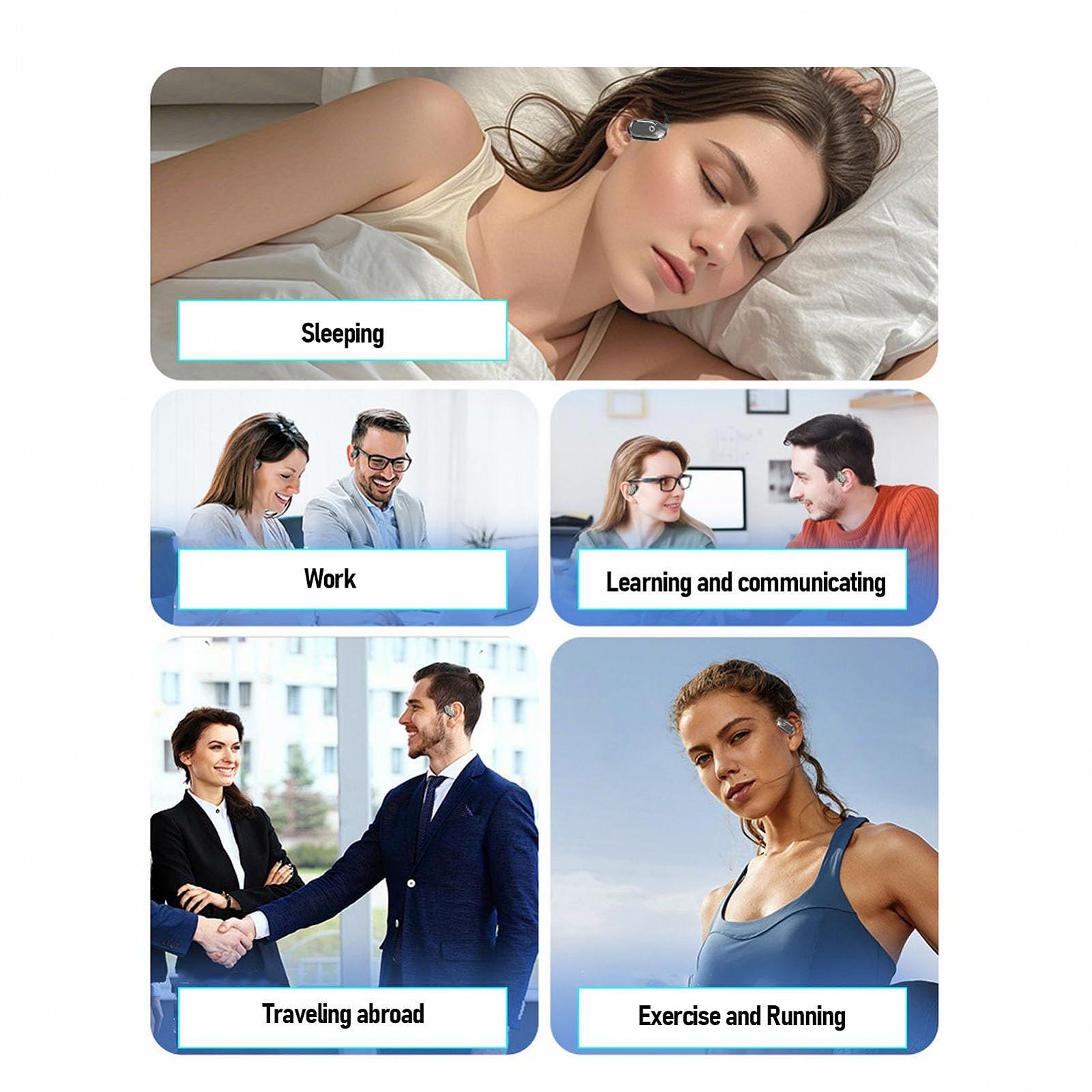 Навушники для перекладу голосу AI, Real Time з додатком, 80 мов, фото №6