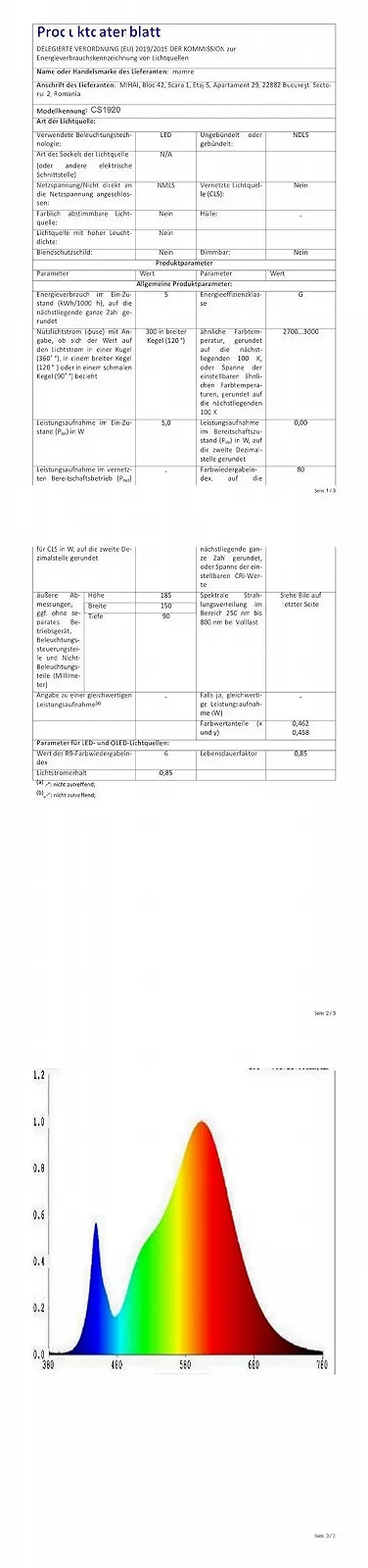 Настільна лампа mamre Sunset ABS Wood Grain, фото №8
