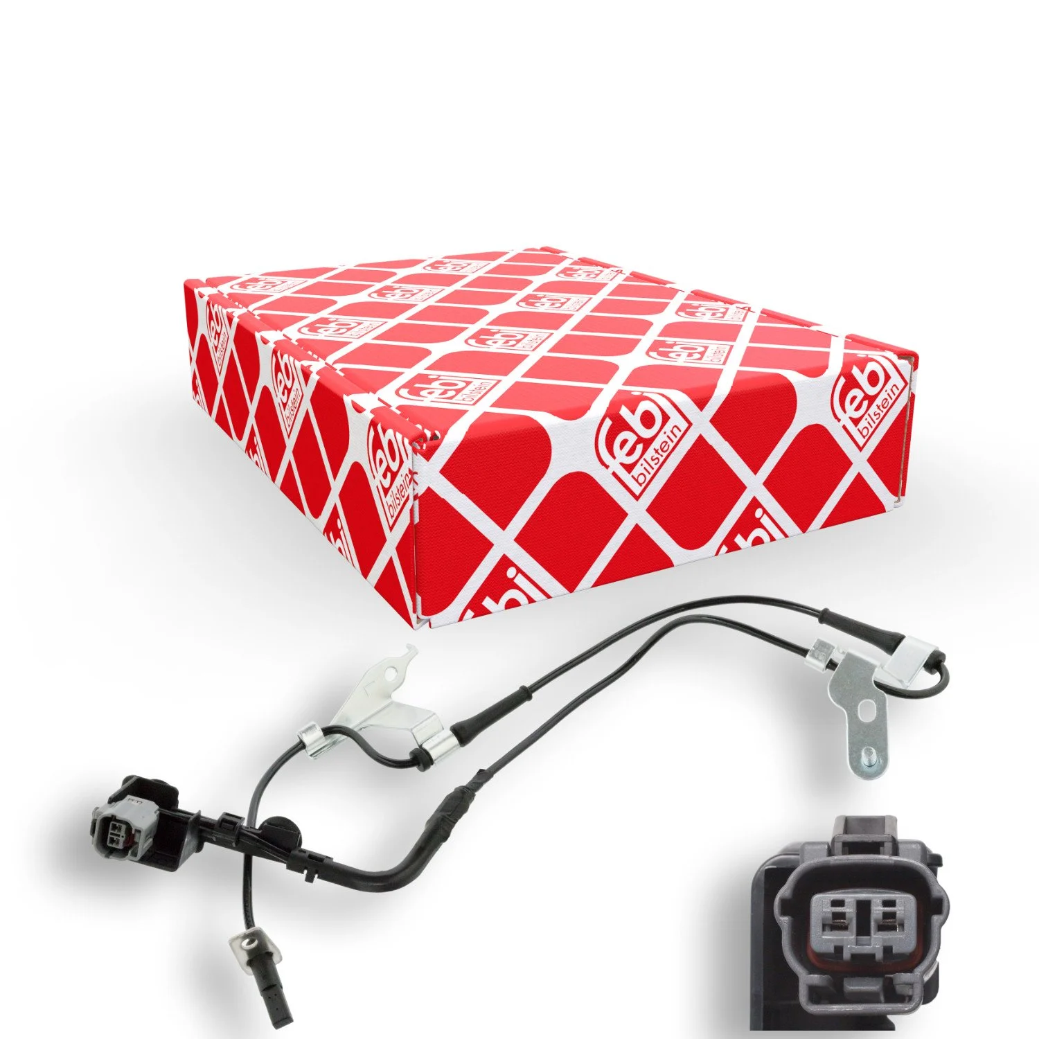 Датчик частоты вращения колеса FEBI BILSTEIN 107371 для MAZDA, передний мост слева, фото №1