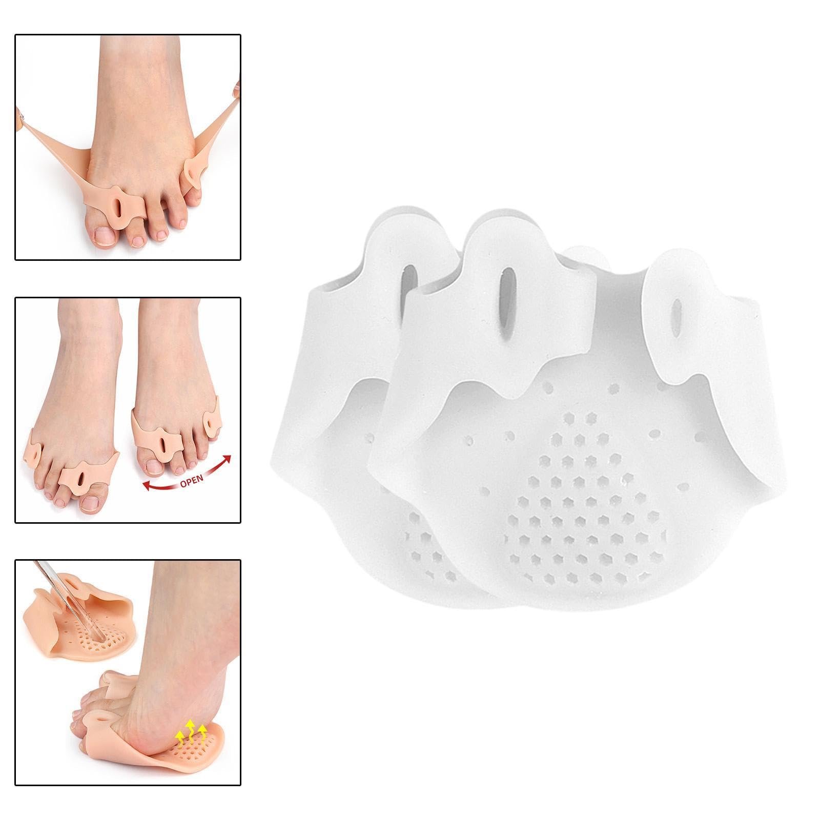 Роздільник для пальців ніг Sharplace 2 шт. Коректор для стопи М'який розширювач, фото №5