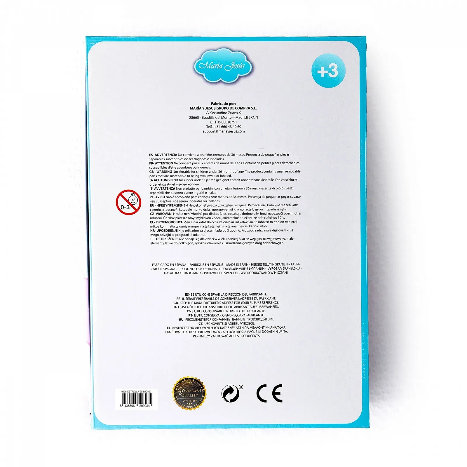 Кукла MARÍA JESÚS Reborn Baby Силиконовый Винил Reborn 2 кг Магнитная Соска, фото №4