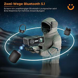 Проектор YABER V10 Full HD Wi-Fi Bluetooth synthetic.ua - Фото 1