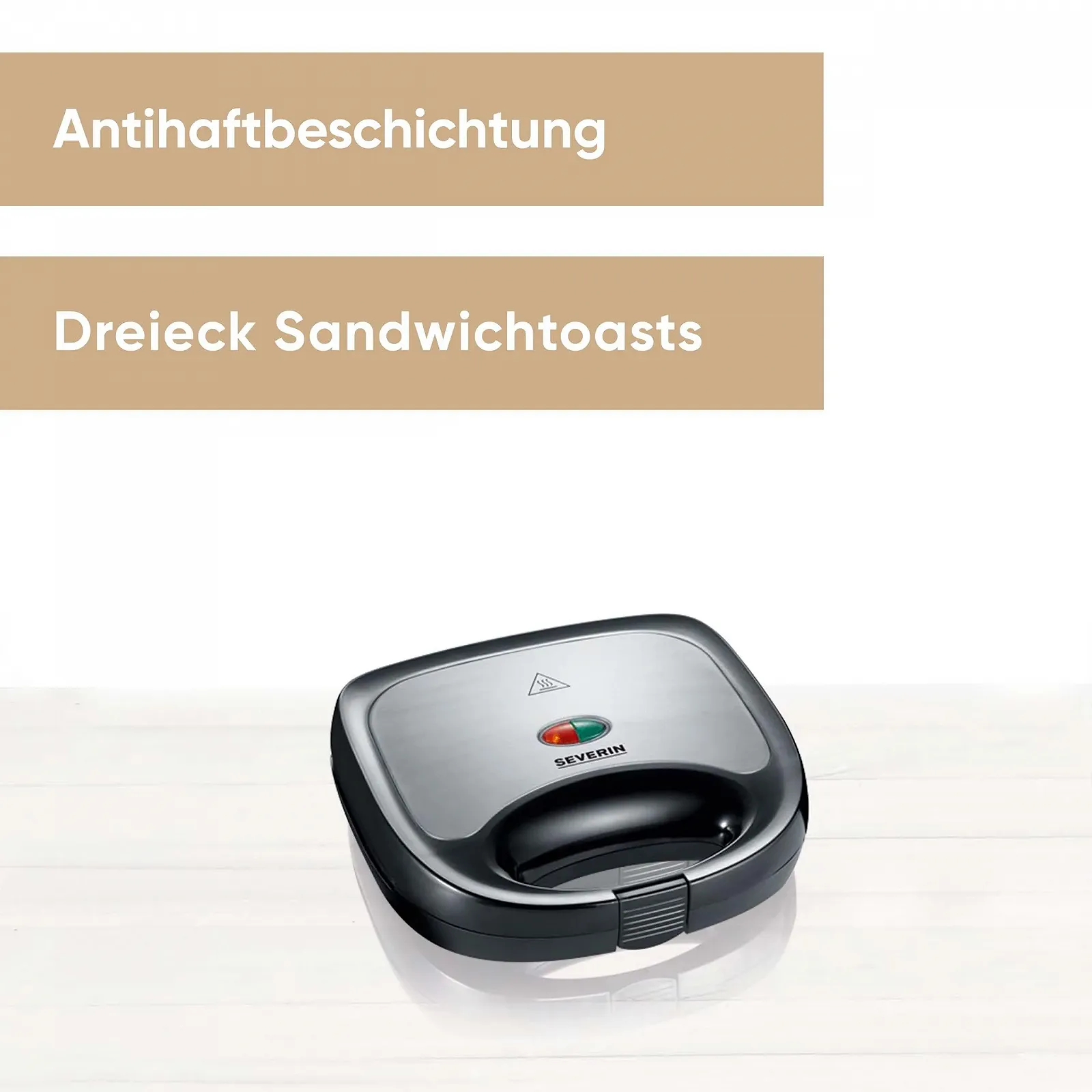 Сэндвичница Severin SA2969 EDS/SW из нержавеющей стали, фото №2 Сэндвичница Severin SA2969 EDS/SW из нержавеющей стали, фото №2