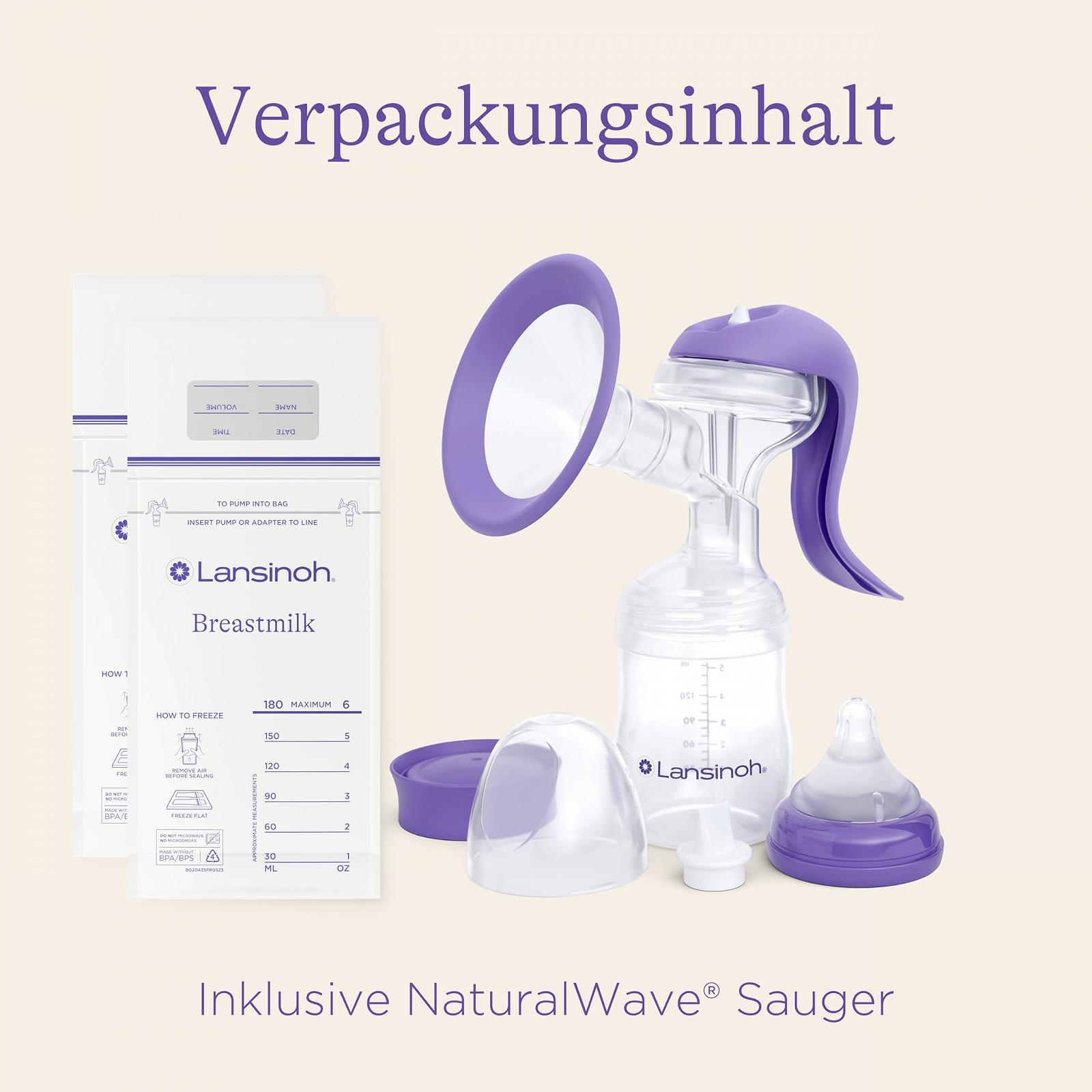 Ручной Молокоотсос Lansinoh Легкий и Тихий, фото №7 Ручной Молокоотсос Lansinoh Легкий и Тихий, фото №7