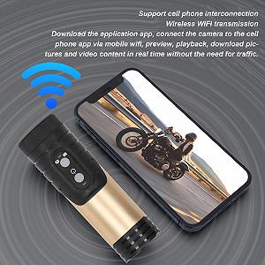 Камера Jectse 4K WiFi Gold цена на synthetic.ua - Фото 1 Камера Jectse 4K WiFi Gold synthetic.ua - Фото 1