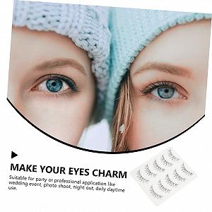 Накладные ресницы FRCOLOR, 10 пар, ручной работы, натуральные, модные, водостойкие, 3D искусственное волокно synthetic.ua - Фото 1