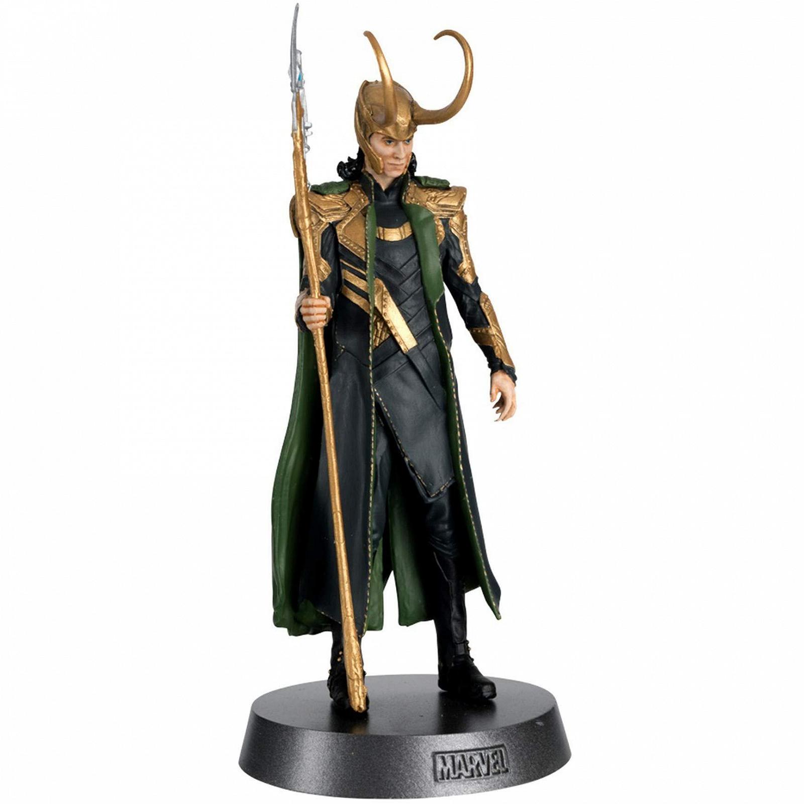 Фигурка Loki (The Avengers) Eaglemoss Marvel Heavyweights Collection Металлическая Тяжелая 10, фото №4
