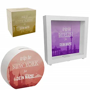 Скарбничка Trip to Big City персоналізована New York synthetic.ua - Фото 1