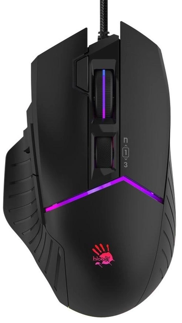 Мишка A4-Tech Bloody W95 Max Black, фото №1